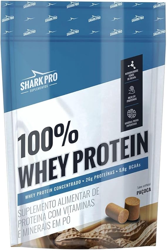 100% WHEY PROTEIN POUCH 900G - PAÇOCA REF 13730