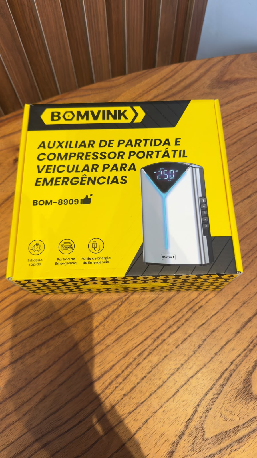 AUXILIAR PARTIDA COMP. PORT. VEICULAR EMERG - REF :8909-BOMVINK