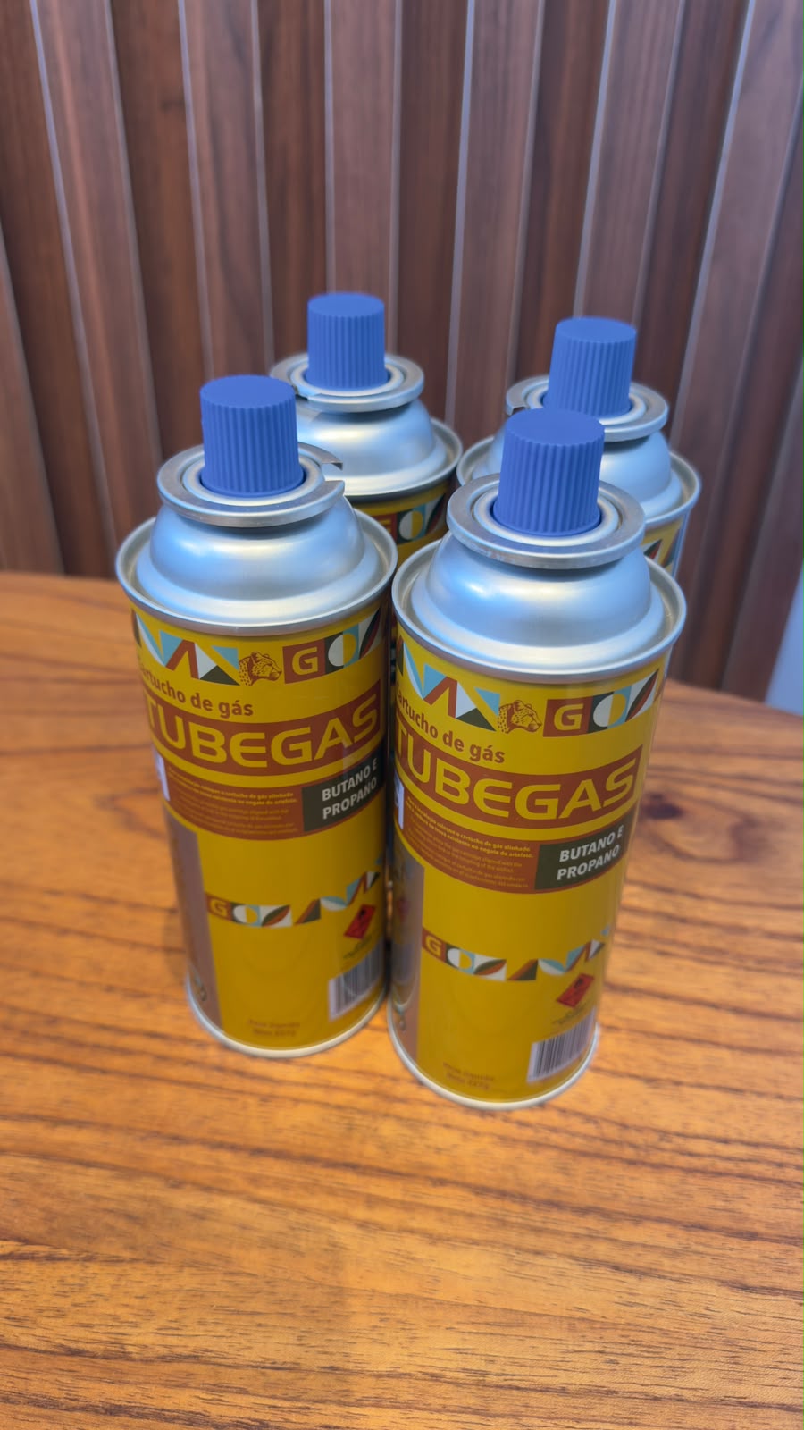 KIT COM 4 REFIL TUBEGAS 227G REF: 047010 - UM