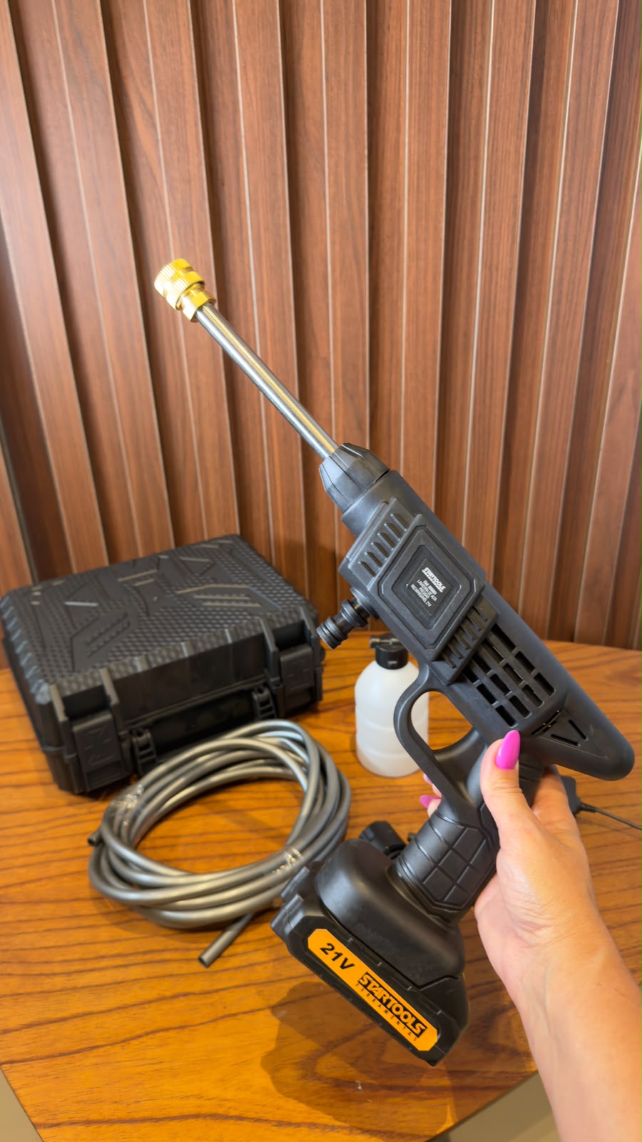 LAVADORA DE ALTA PRESSÃO 21V  REF: AR0861 - STARTOOLS