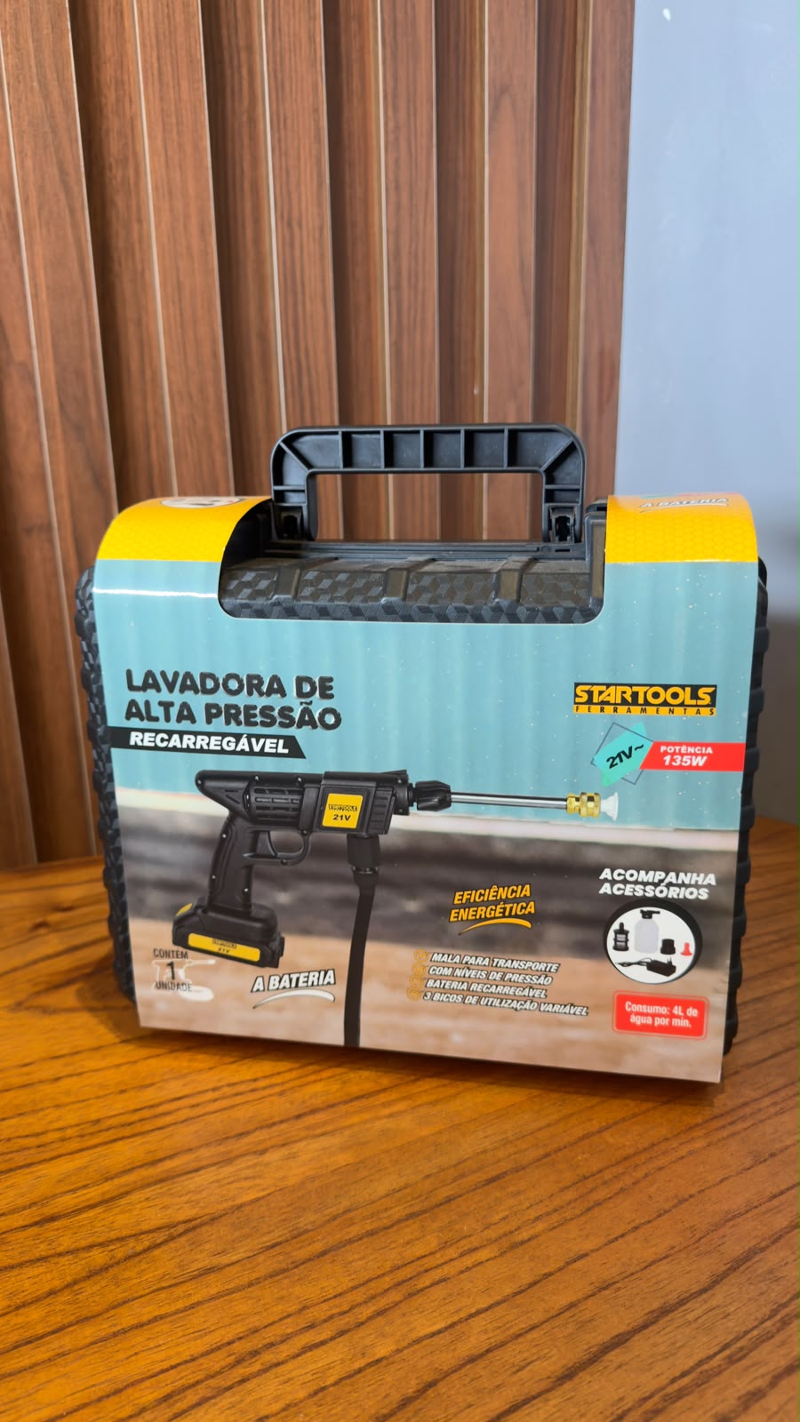 LAVADORA DE ALTA PRESSÃO 21V  REF: AR0861 - STARTOOLS