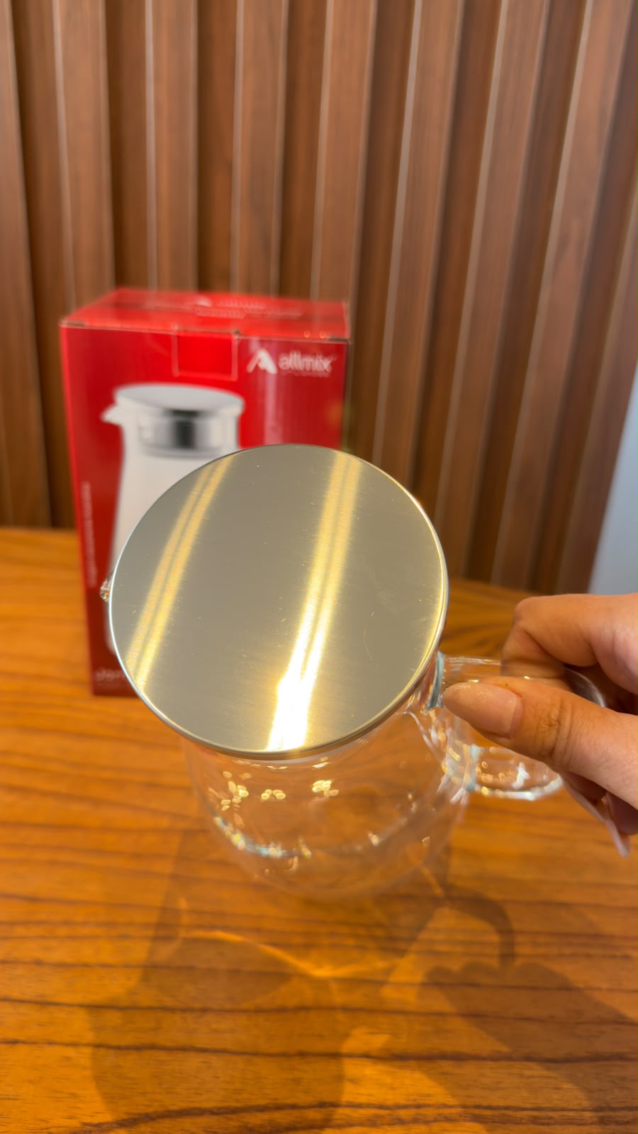 JARRA BOROSSILICATO 1650 ML COM TAMPA INOX REF 741700