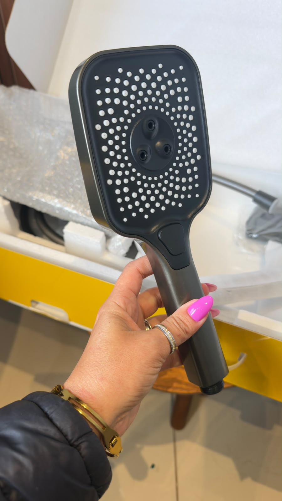 Chuveiro Ducha Termostática 5 em 1 com LED Digital