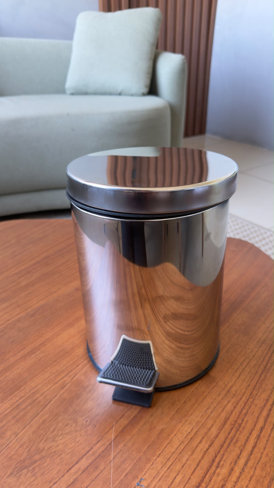 Lixeira de Aço Inox 5L