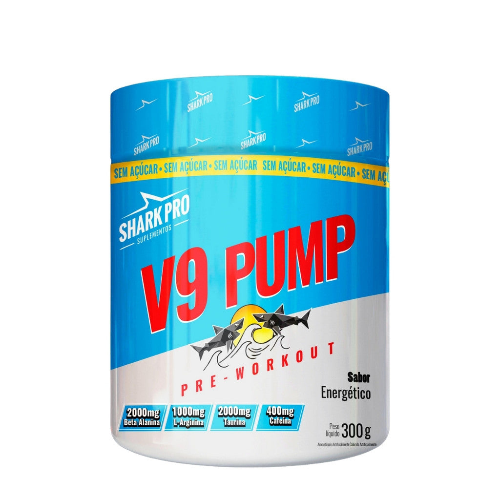 V9 PUMP - PRÉ TREINO 300G - ENERGÉTICO-REF 13454