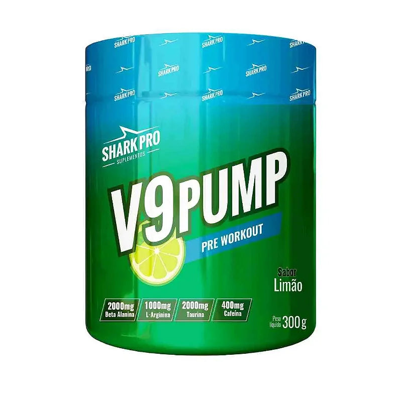 V9 PUMP - PRÉ TREINO 300G - LIMÃO REF 233