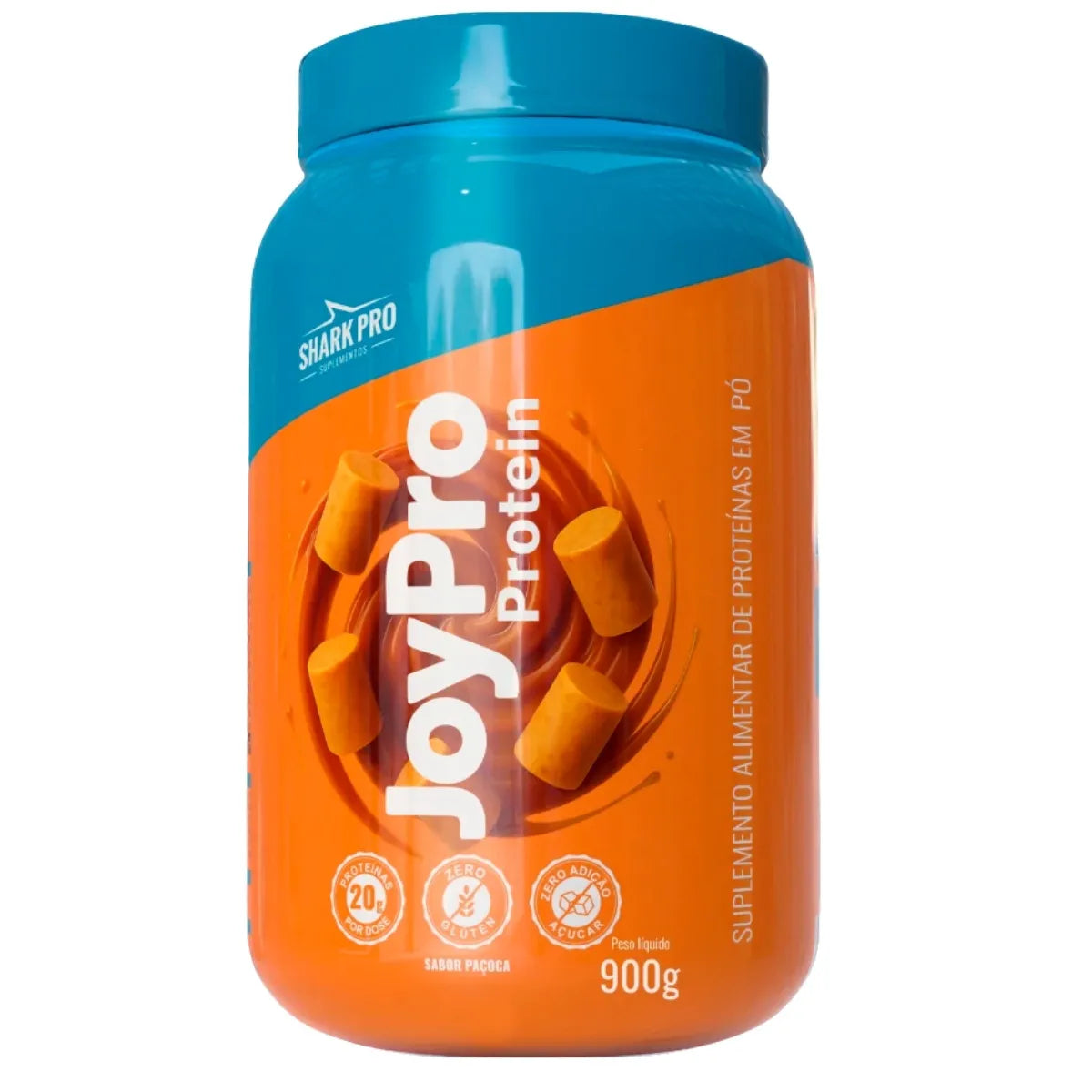 WHEY PROTEIN JOYPRO POTE 900G - PAÇOCA- REF 13949